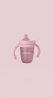 silicone spout cup - blush