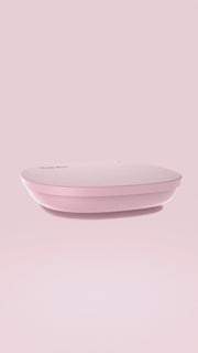 silicone plate + lid - blush