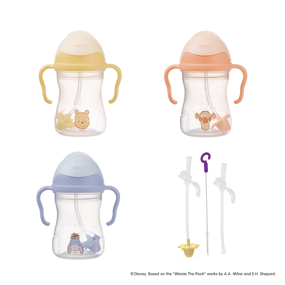 Disney - Winnie The Pooh 100 sippy cup bundle