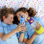 child with tritan drink bottle 600ml - indigo rose - b.box for kids