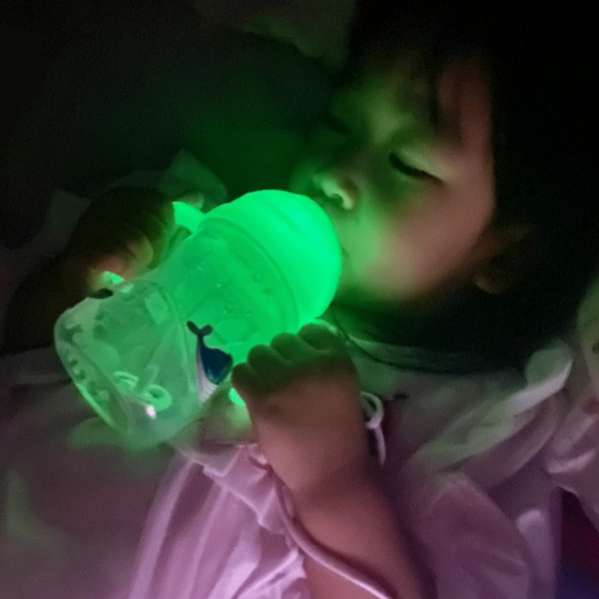 sippy cup - glow in the dark