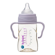 baby bottle handles with PPSU Baby Bottle - peony - b.box for kids