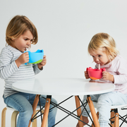 children with Bowl XL + straw - passion splash - b.box for kids