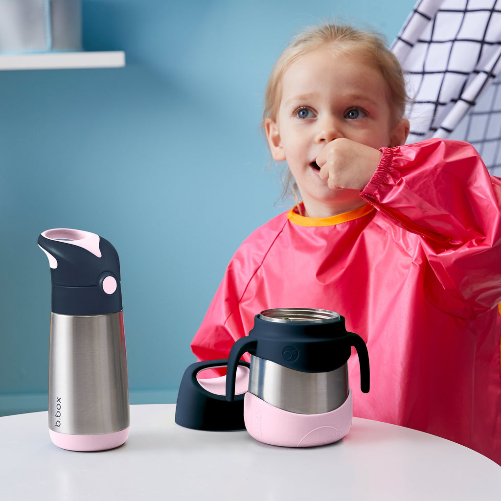 insulated food jar - indigo rose - b.box for kids