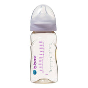 PPSU Baby Bottle - 240ml Peony - b.box for kids