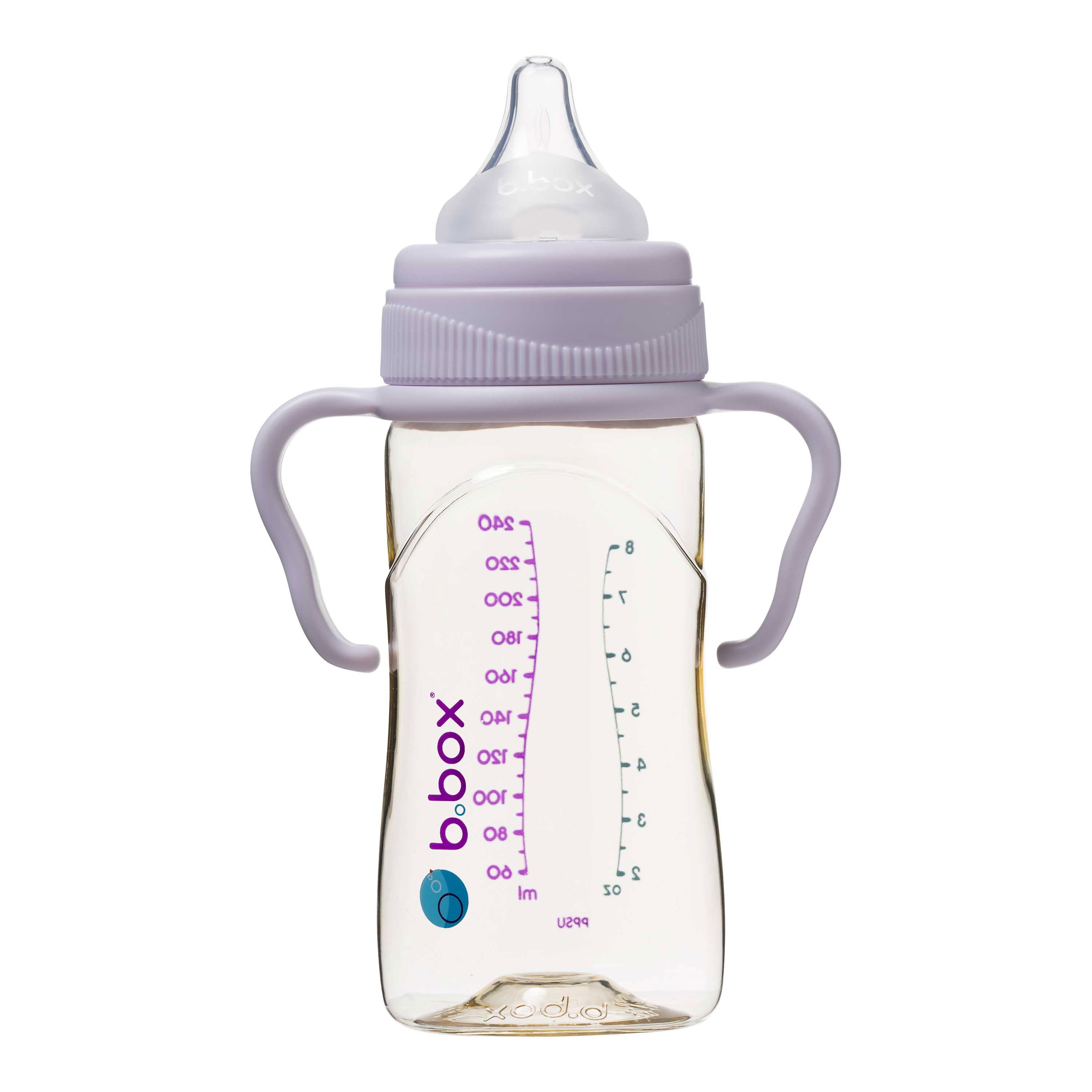 Baby feeding hot sale bottle with handles