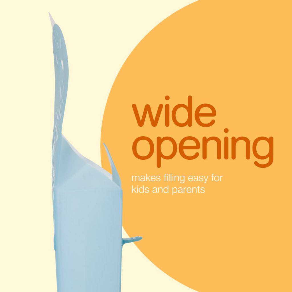 silicone lunch pocket - ocean