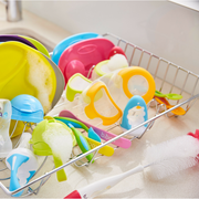 2-in-1 bottle and teat cleaner - lime twist - b.box for kids