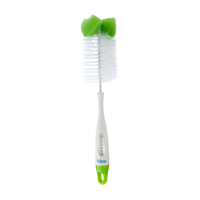 2-in-1 bottle and teat cleaner - lime twist - b.box for kids