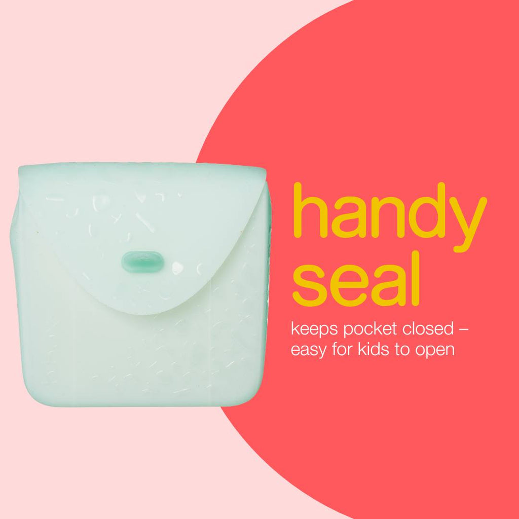 silicone lunch pocket - forest