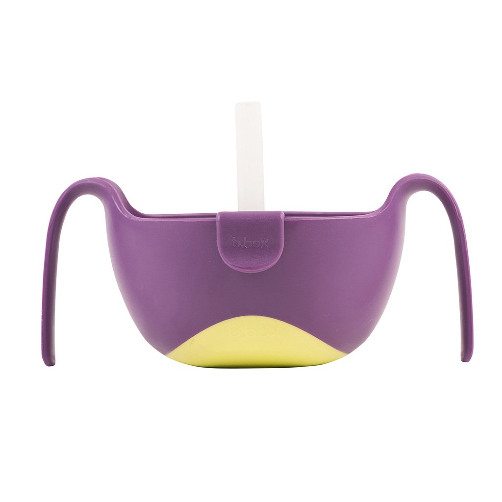 Bowl XL + straw - passion splash - b.box for kids