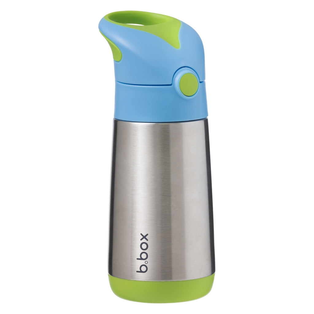 insulated drink bottle - ocean breeze - b.box for kids350ml insulated drink bottle - ocean breeze - b.box for kids