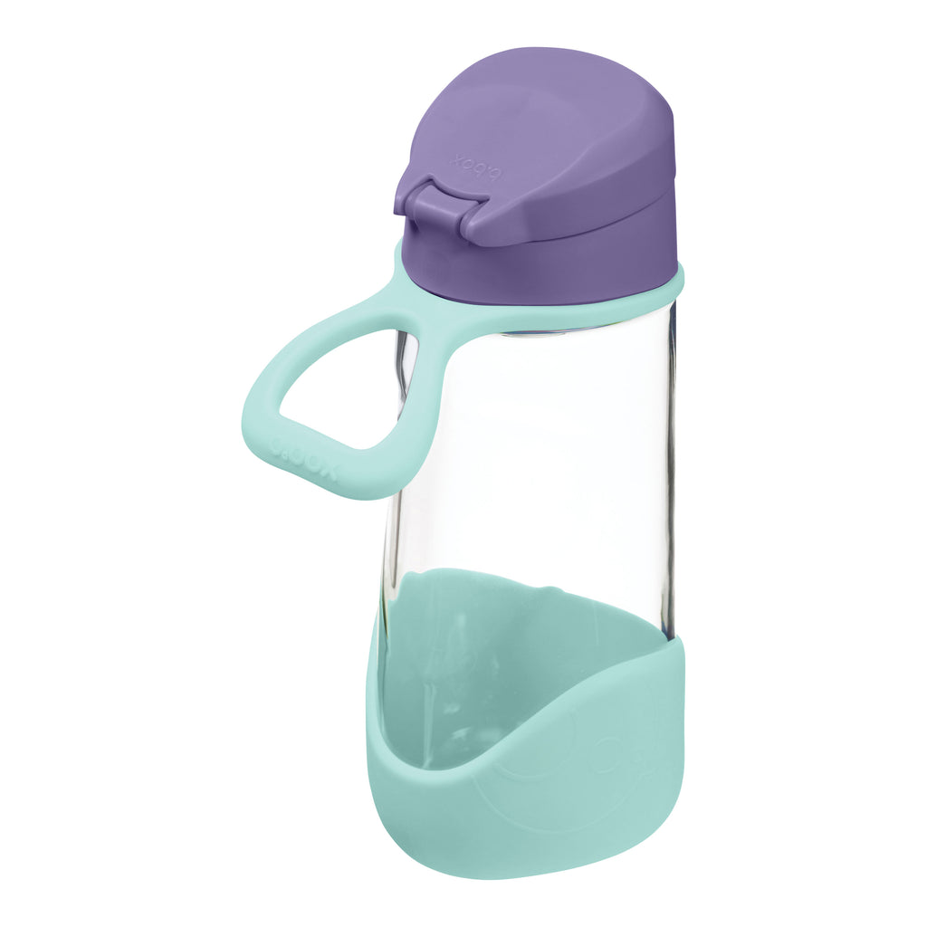 sport spout 450ml bottle - lilac pop - b.box for kids