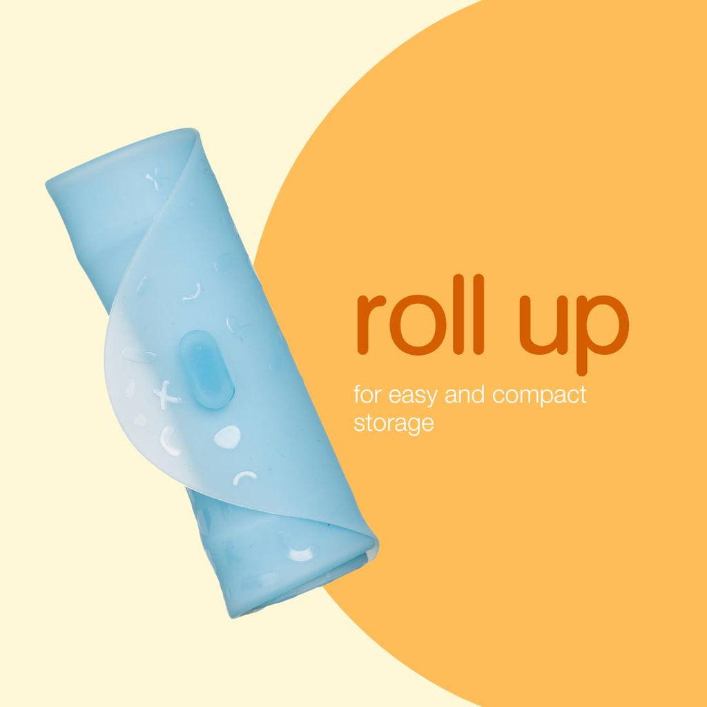 silicone lunch pocket - ocean