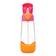 tritan drink bottle 600ml - strawberry shake - b.box for kids