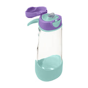 sport spout 600ml bottle - lilac pop - b.box for kids