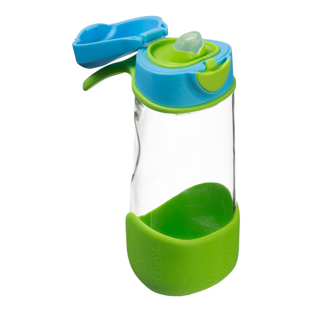 sport spout 450ml bottle - ocean breeze - b.box for kids