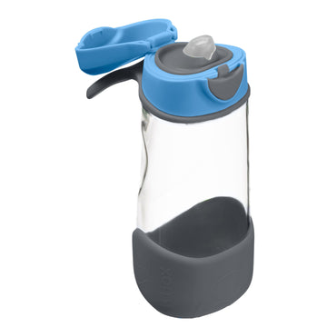 450mL sport spout bottle - blue slate
