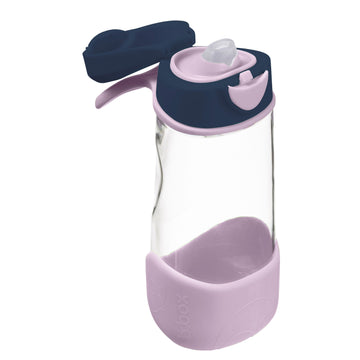 450mL sport spout bottle - indigo rose