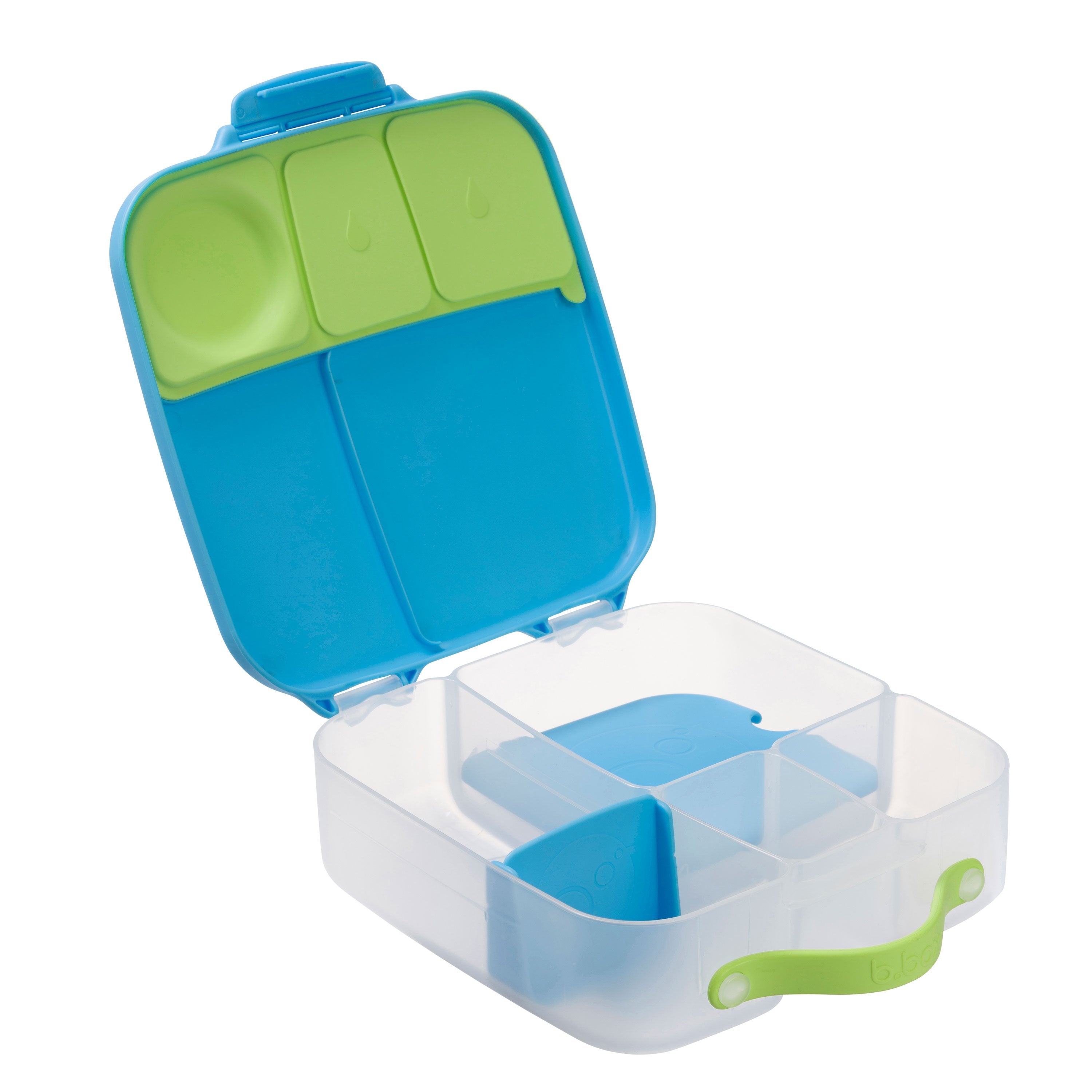 b.box Bento Lunch Box (2L) Divider - Hello Green