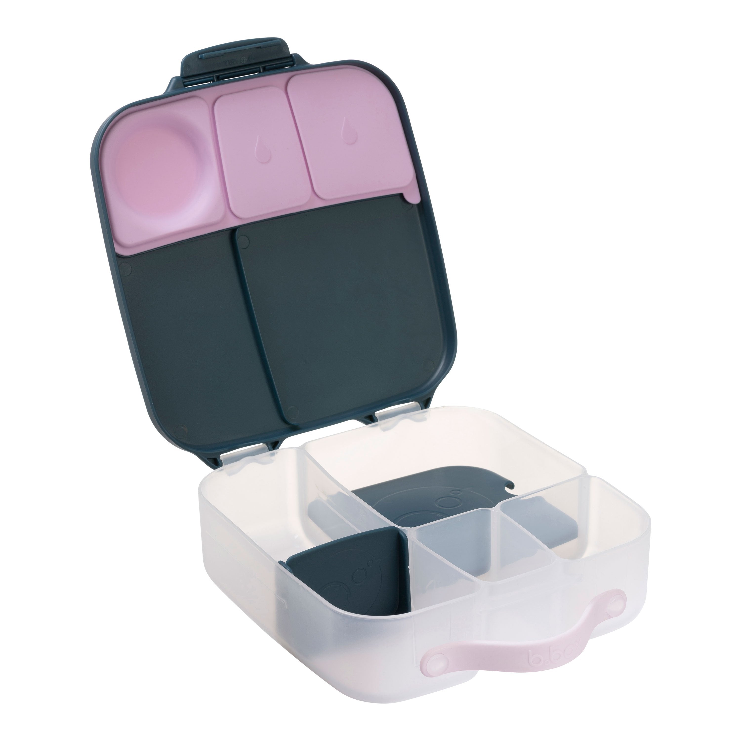 b.box Mini Lunchbox (Indigo Rose)