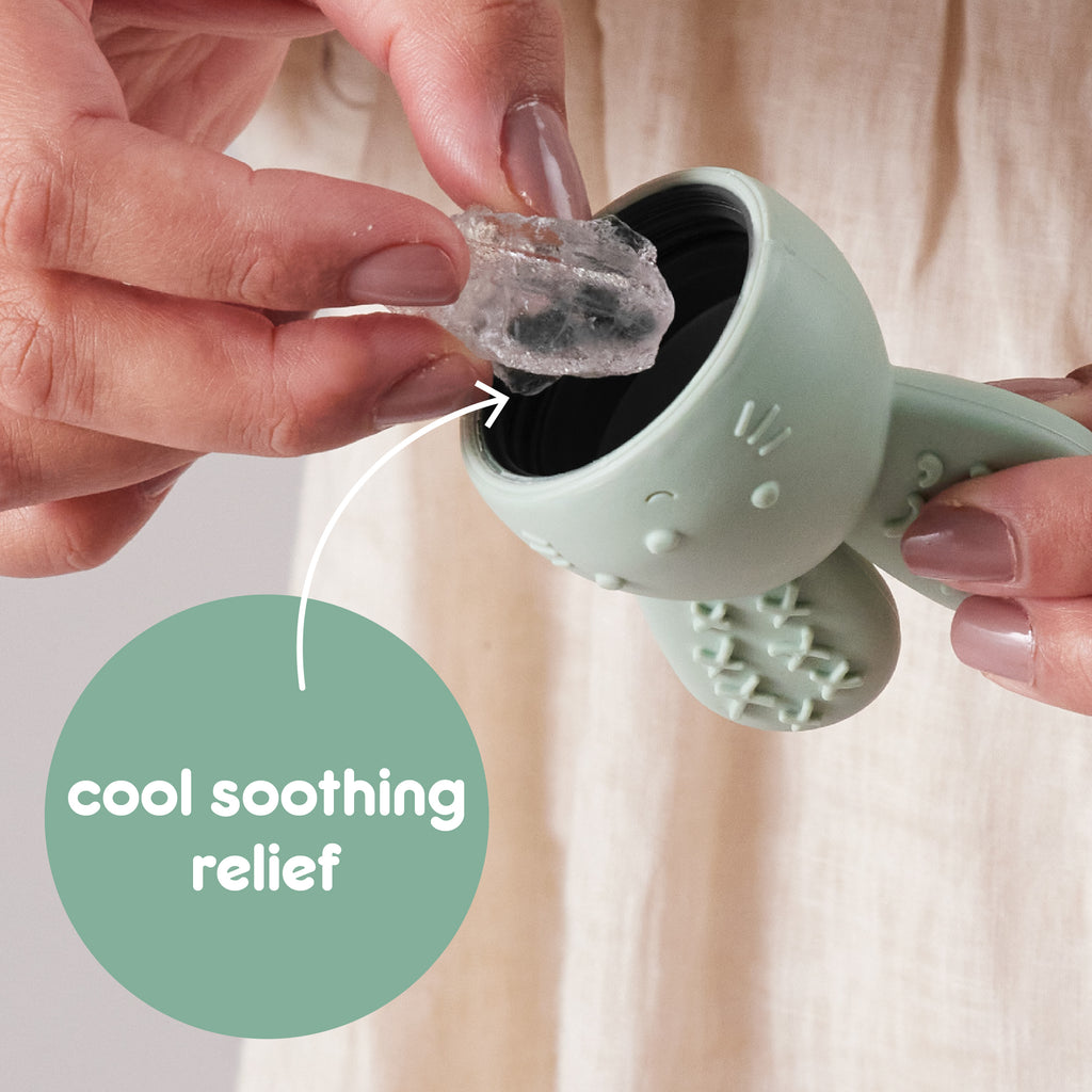 chill + fill teether - sage