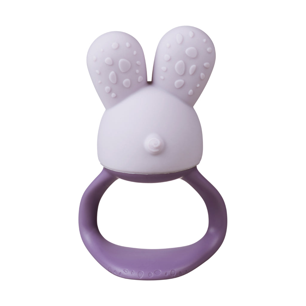 chill + fill teether - peony