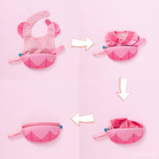 Disney - Aurora travel bib + flexible spoon (selected regions only) - b.box for kids