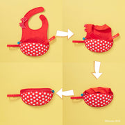 Disney - Minnie Mouse travel bib + flexible spoon (selected regions only) - b.box for kids