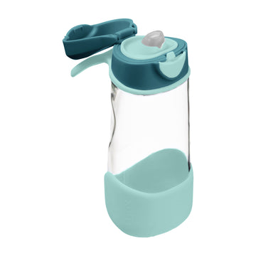 450mL sport spout bottle - emerald forest