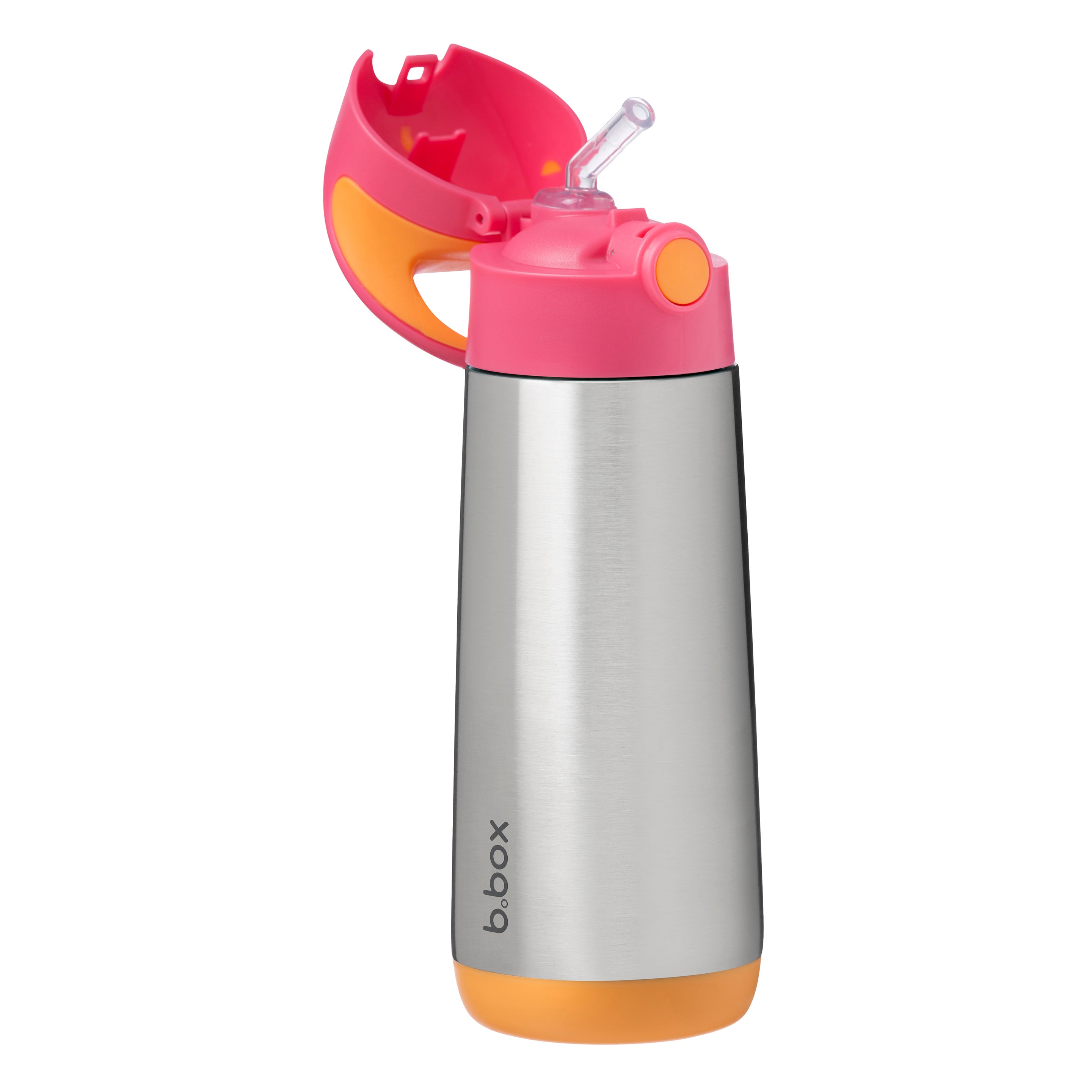 500ml insulated drink bottle - strawberry shake - b.box for kids