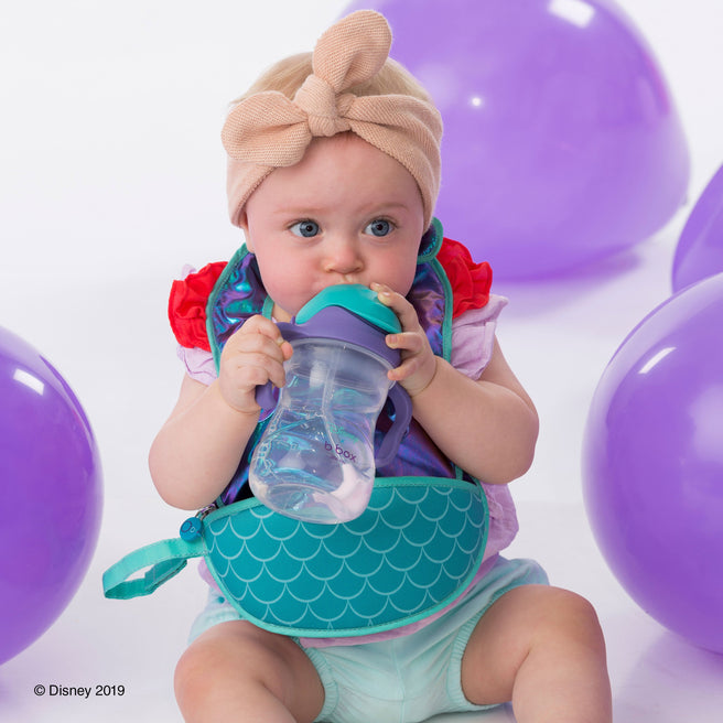 Disney - Ariel travel bib + flexible spoon - b.box for kids
