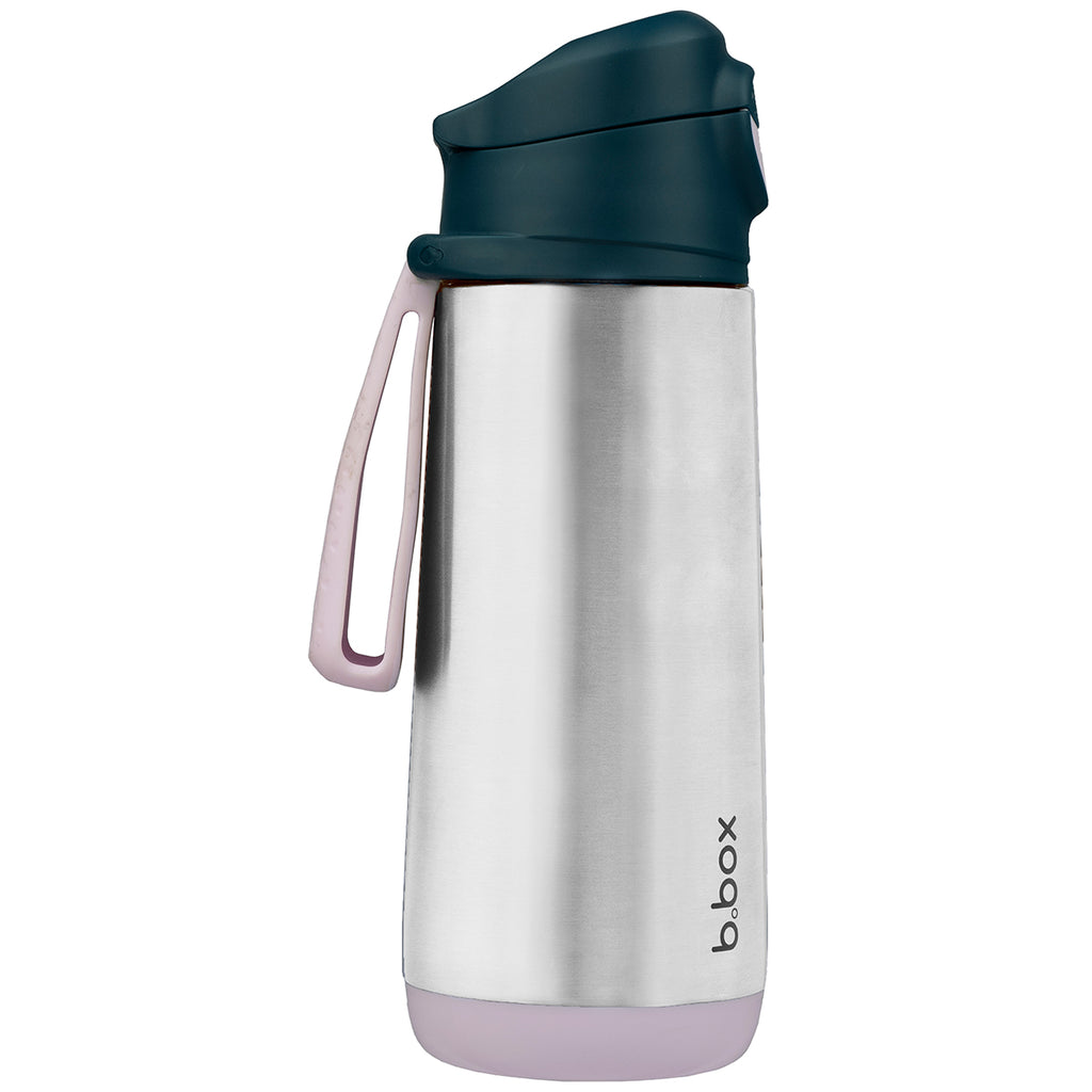 500ml insulated sport spout bottle - indigo rose - b.box for kids