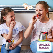 children with insulated food jar - ocean breeze - b.box for kids