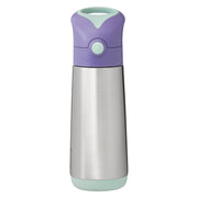 500ml insulated drink bottle - lilac pop - b.box for kids