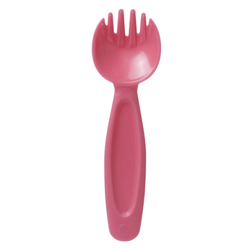 insulated food jar spork - strawberry shake