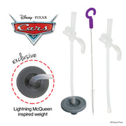 Lightning McQueen Replacement Straw Pack (Selected Regions Only) - b.box for kids