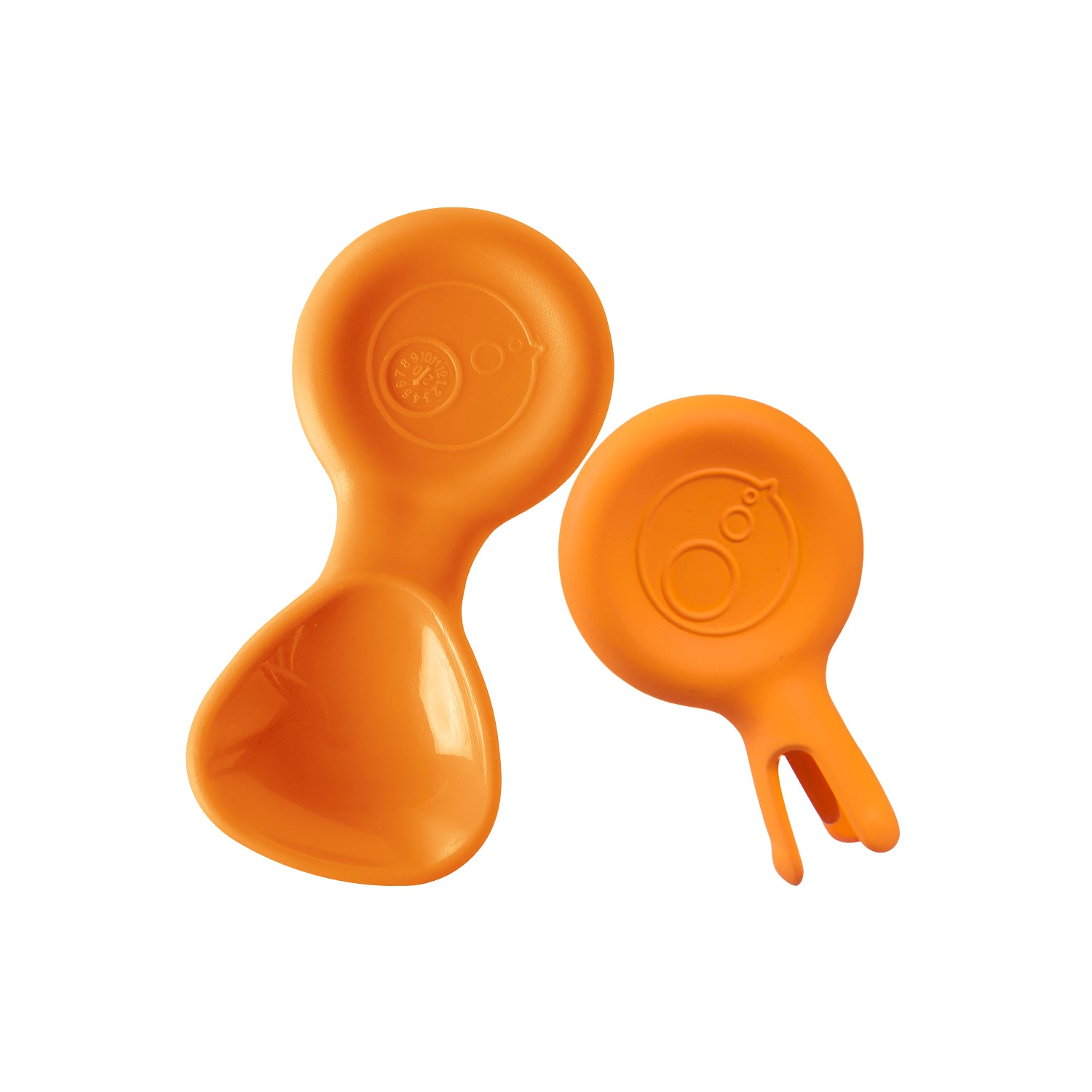duo pack mini spoon & FLORK™ cutlery - citrus