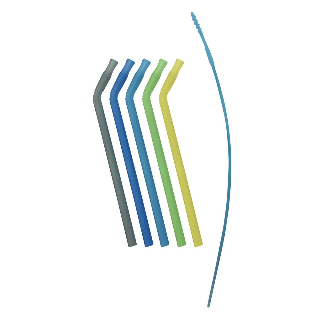 Reusable Silicone Straw - Pool Party - b.box for kids