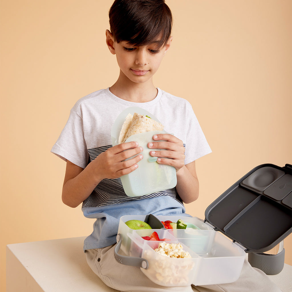 silicone lunch pocket - forest