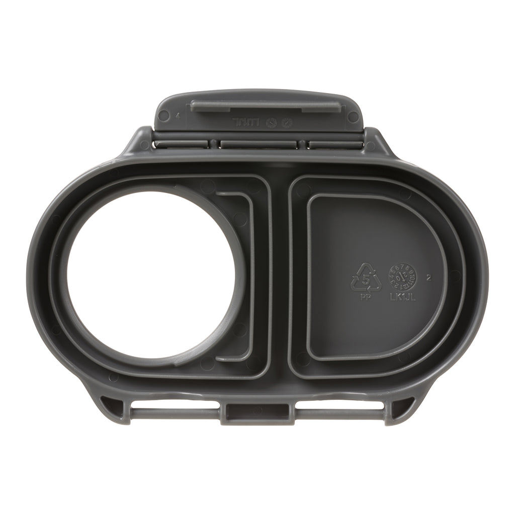 snackbox replacement lid - dark grey (blue slate)