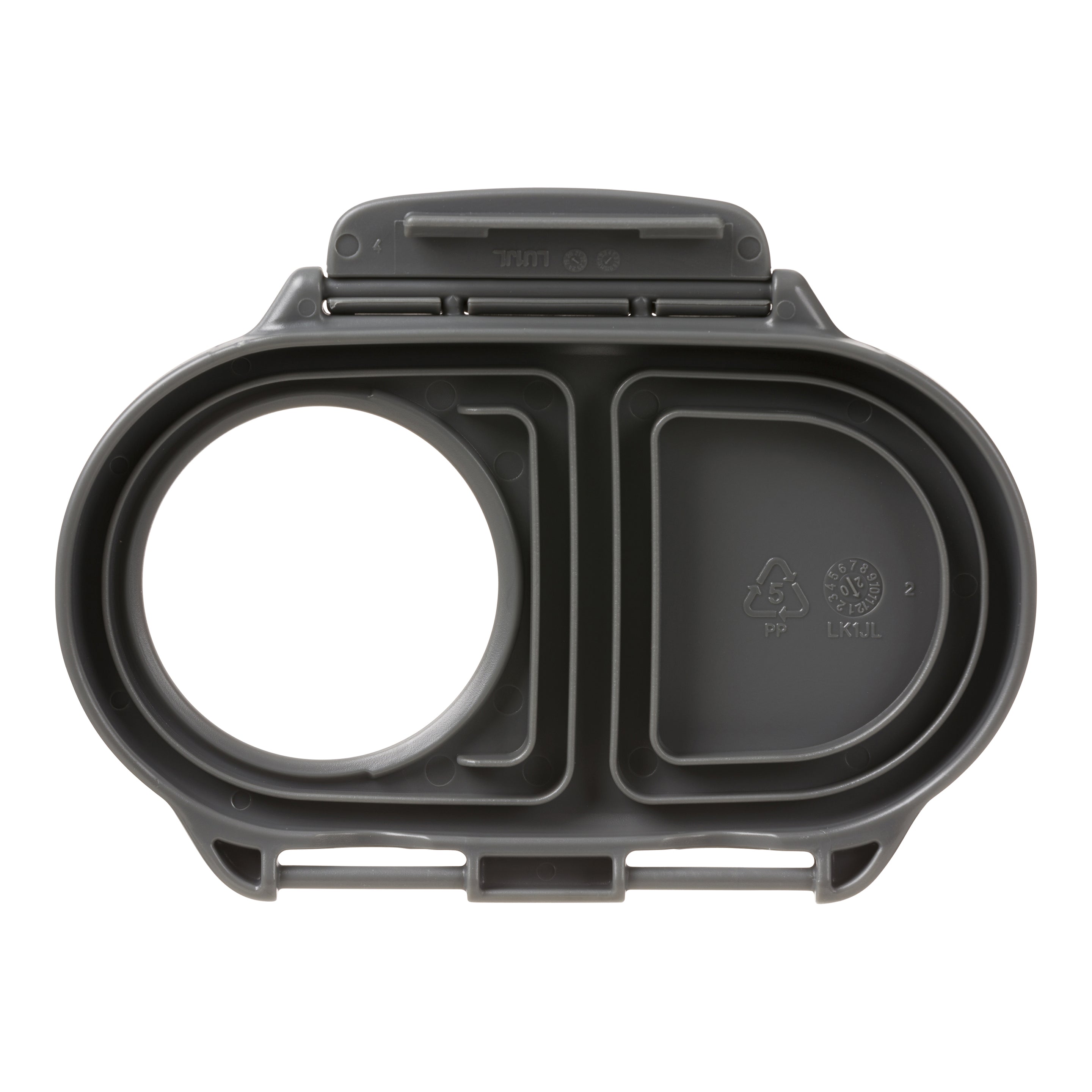 snackbox replacement lid - dark grey (blue slate)