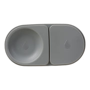 snackbox replacement silicone seal - storm grey (lemon sherbet)