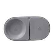 snackbox replacement silicone seal - light grey (graphite)