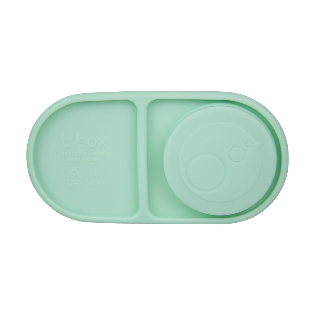 snackbox replacement silicone seal - pastel green (emerald forest)