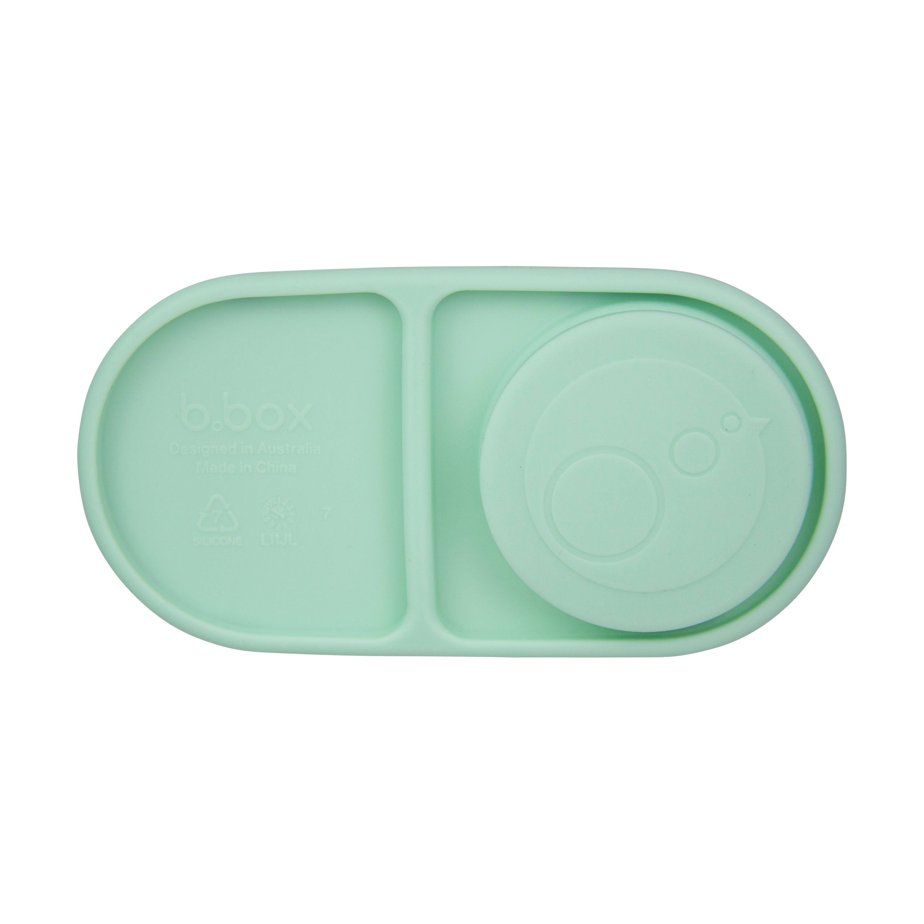 snackbox replacement silicone seal - pastel green (emerald forest)