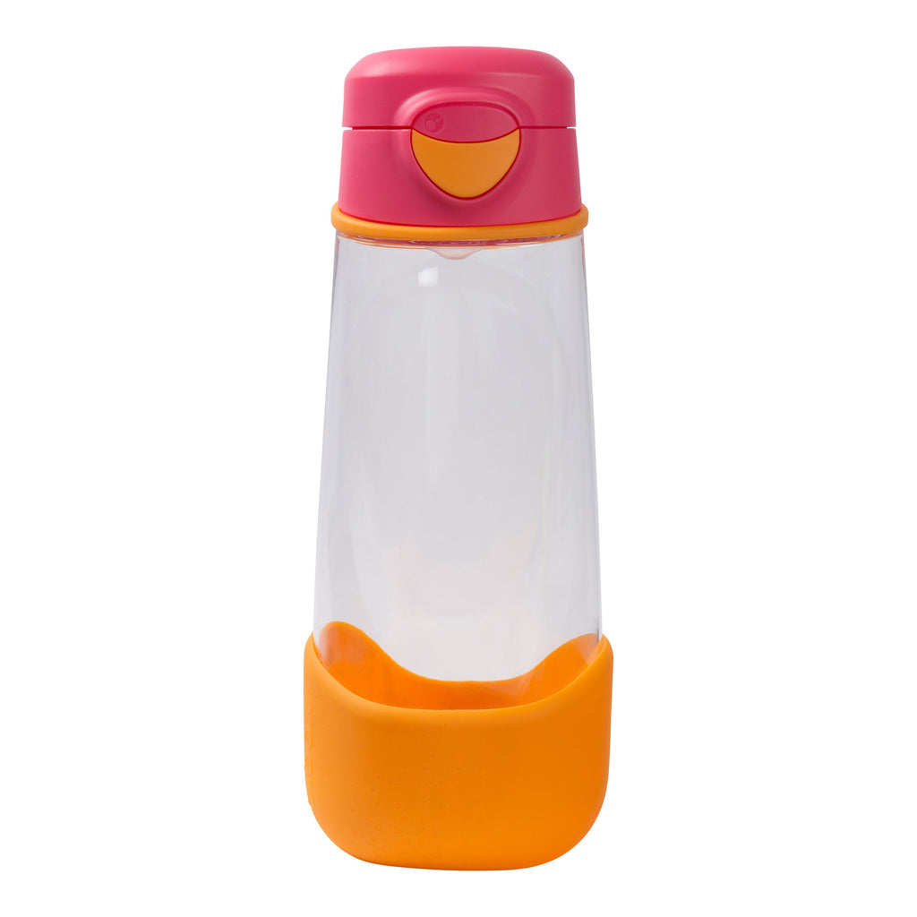 sport spout 600ml bottle - strawberry shake - b.box for kids
