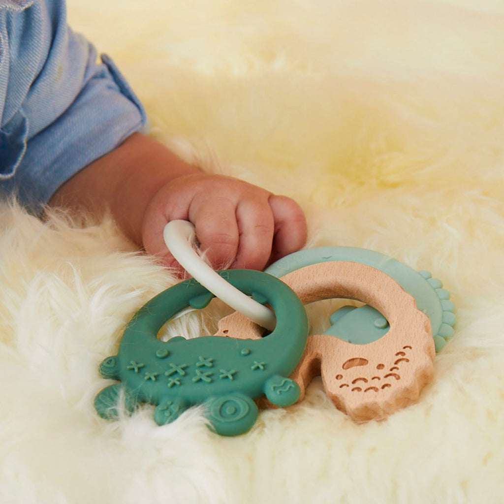 Trio Teether - Lullaby Blue - b.box for kids