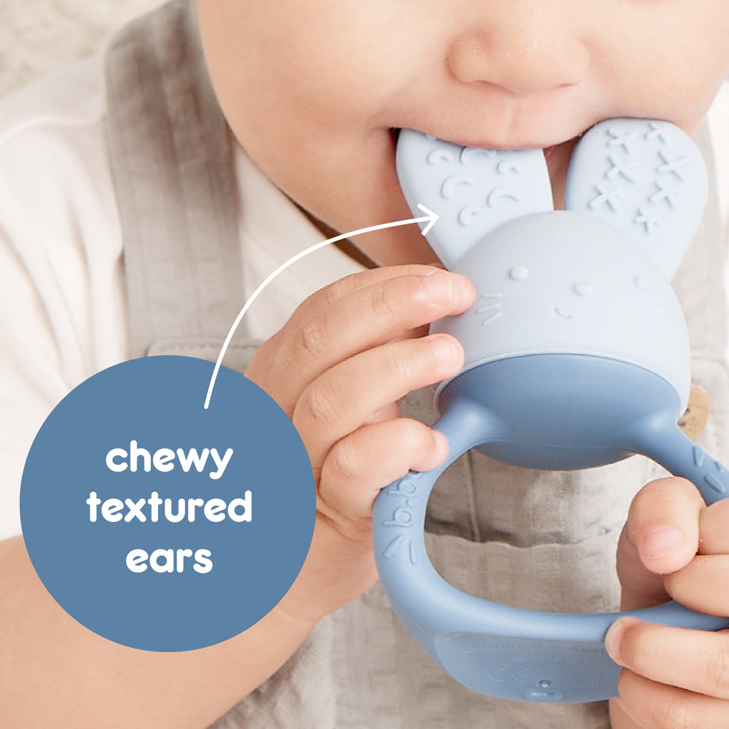 chill + fill teether - lullaby blue