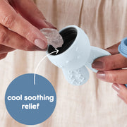 chill + fill teether - lullaby blue